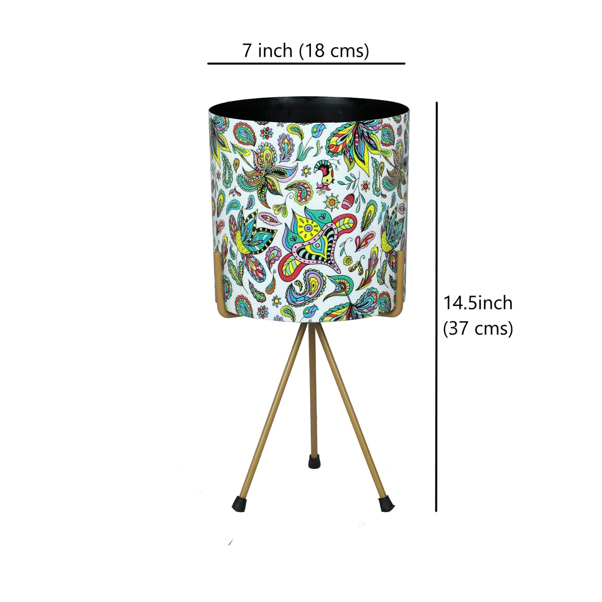 BEH- Multi Vibes Tabletop/ Floor Planter with Stand