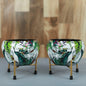 BEH- Green Leaf-Tabletop Planter with Stand for Indoor Plants