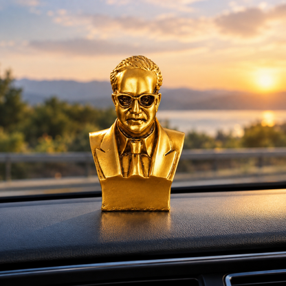 GYANDEEP- Dr. BR Ambedkar Idol for Car Dashboard, Table & Shelf.