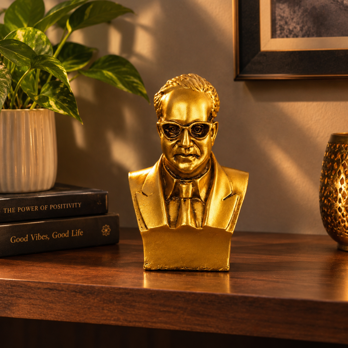 GYANDEEP- Dr. BR Ambedkar Idol for Car Dashboard, Table & Shelf.