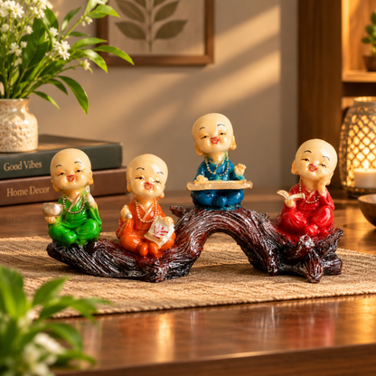 Shanti Bal Monk – Baby Monk Showpiece| Decorative Figurine