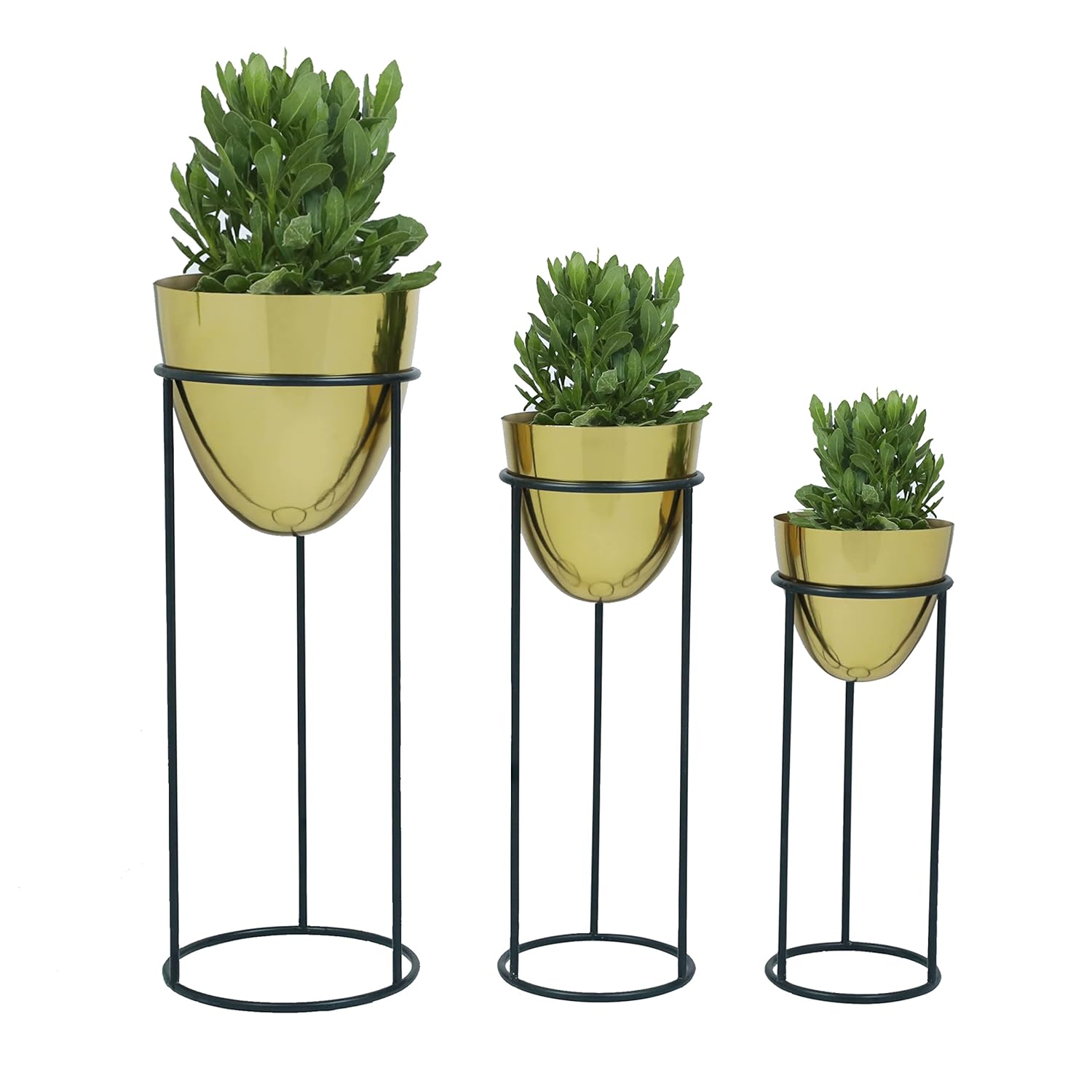 3Set Gold Planter 1